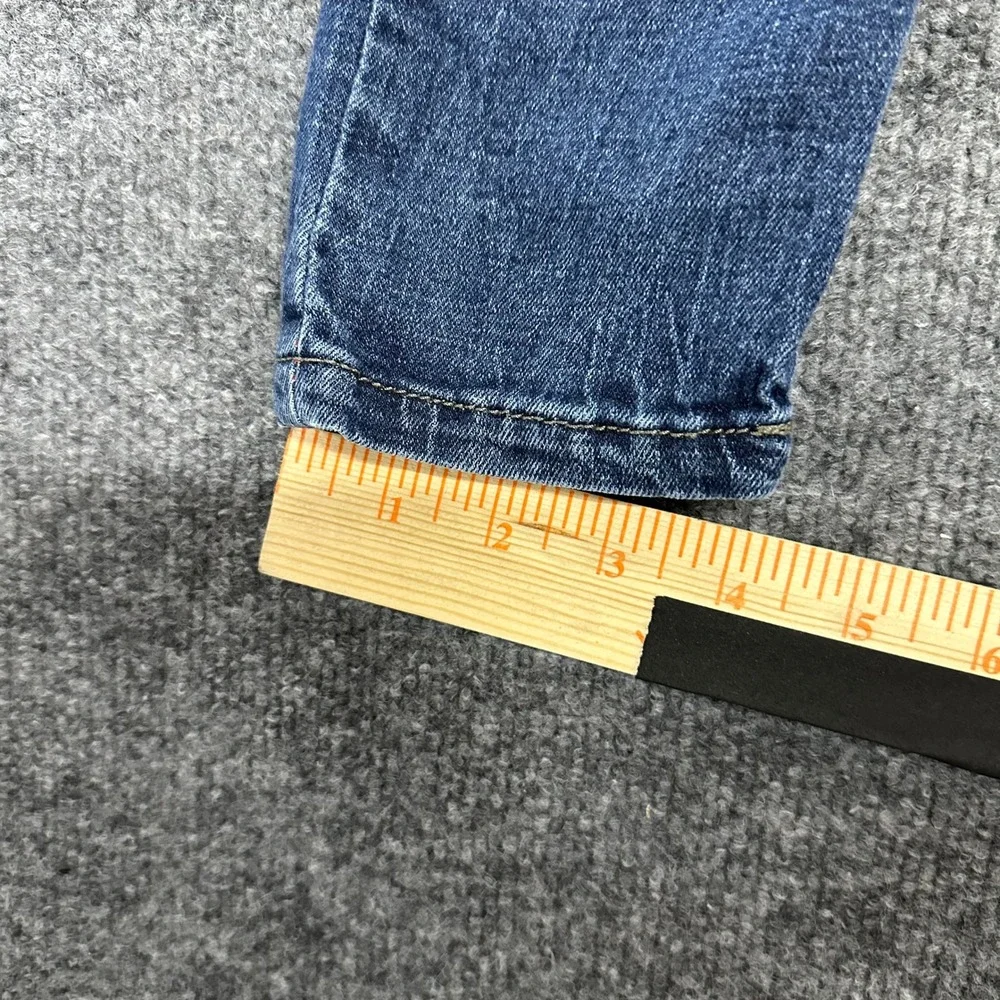 Wrangler Jeans Boys Size 7 Regular Blue Slim Fit Adjustable Waist Denim 5TELWDN