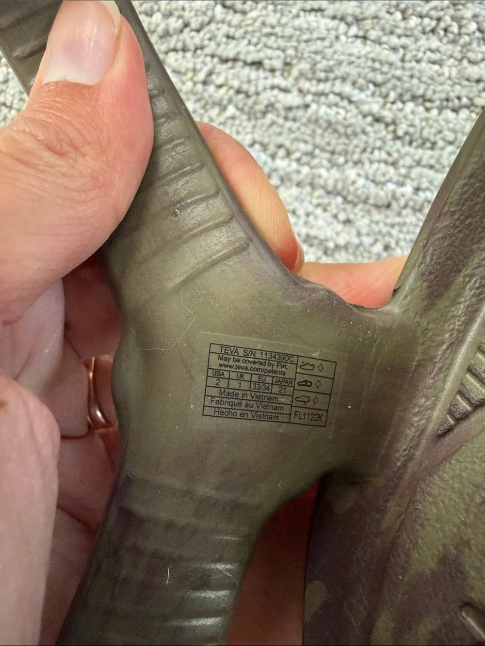 Teva excellent durable