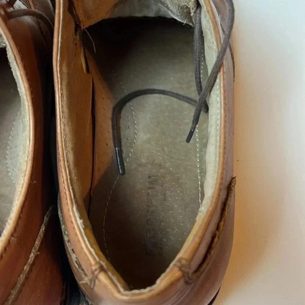 Florsheim toe rich leather