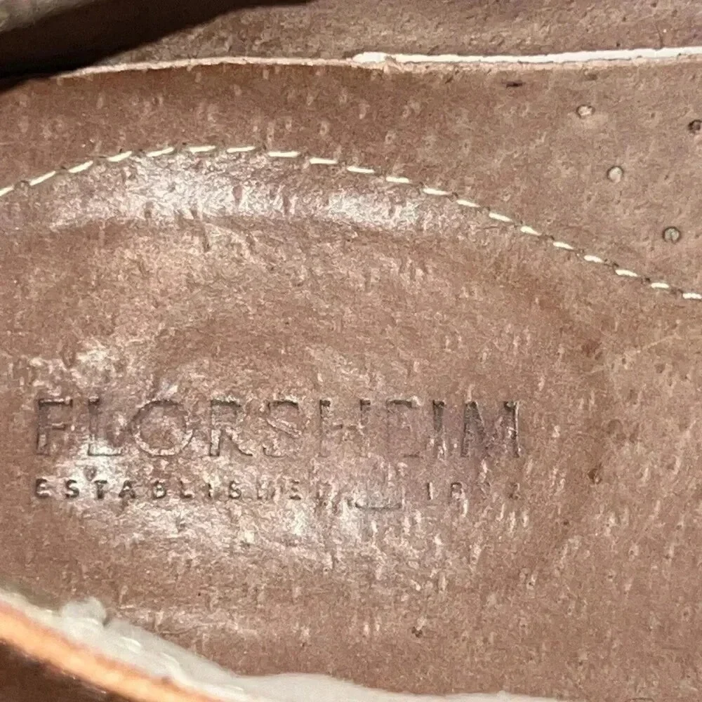 Florsheim polished shoes these