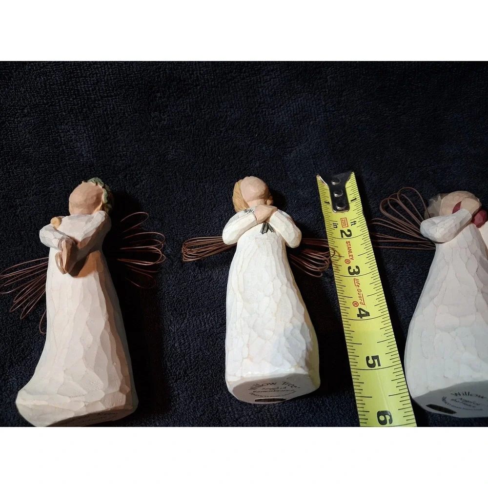 Willow Tree Angel Figurine Set of 3 Heart Remembrance Celebrate Susan Lordi