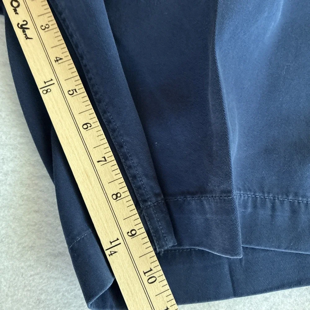 Polo Ralph Lauren Relaxed Fit Shorts Mens 36 Khaki Blue Cotton Chino Lot of 2