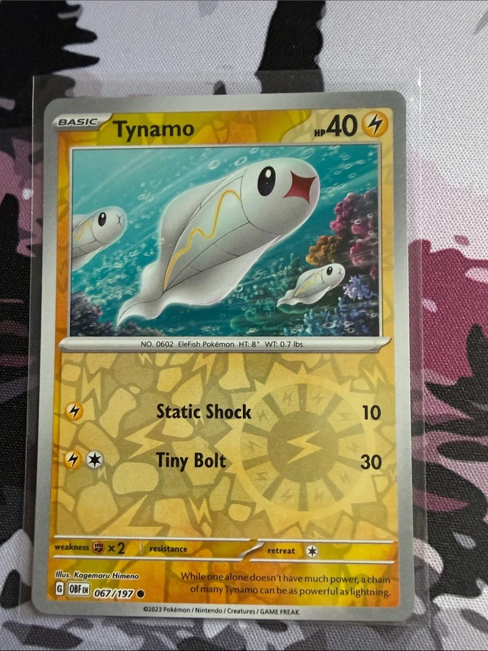 Pokemon tynamo eelektrik