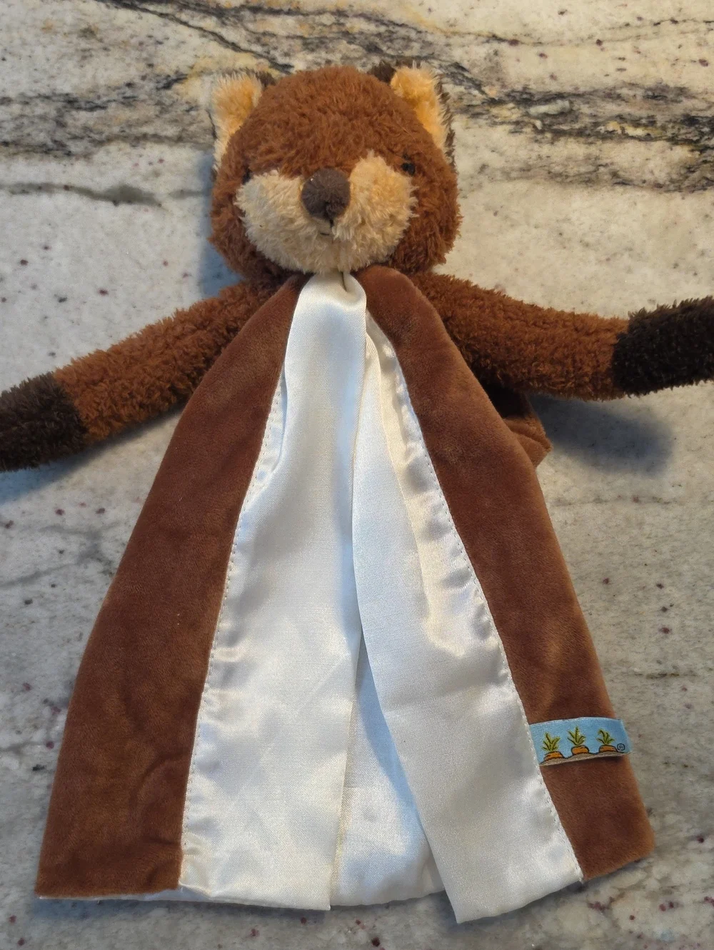 Bunnies by the Bay Brown and Cream Fox Lovey