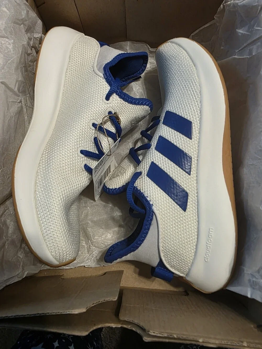 adidas breathable white