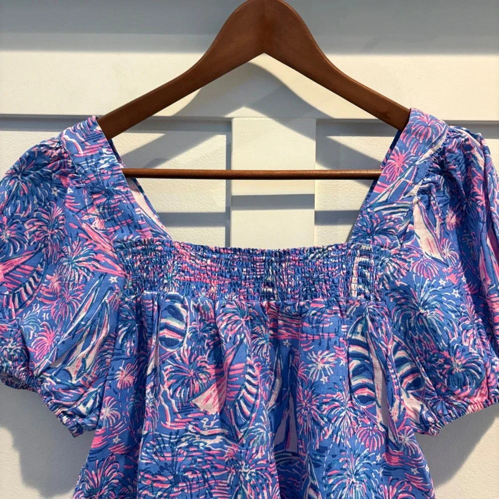 Lilly Pulitzer elasticized beachy
