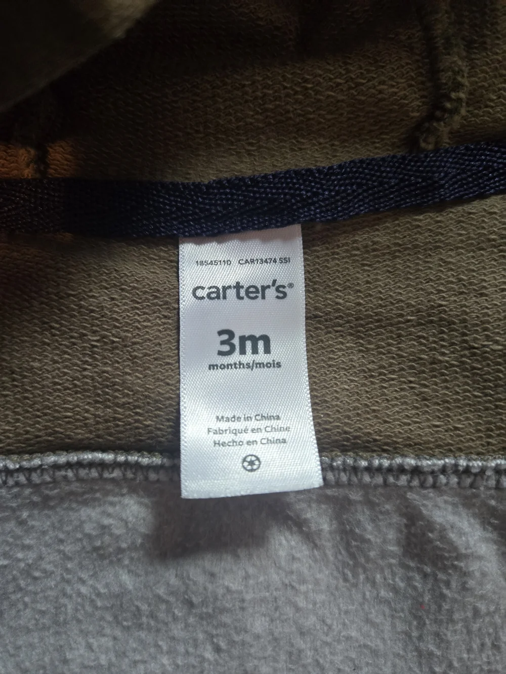 Carters soft baby
