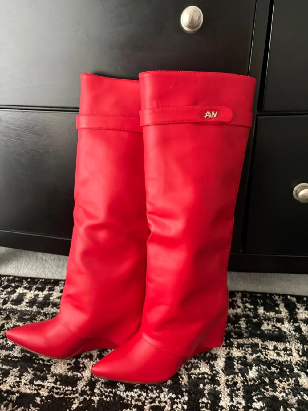 Azalea Wang Melina Wedge Boots