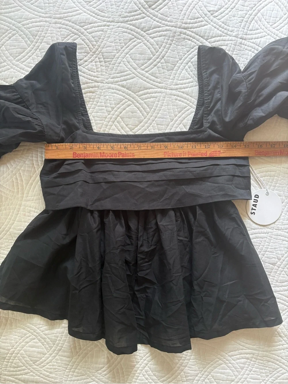 STAUD blouse cropped