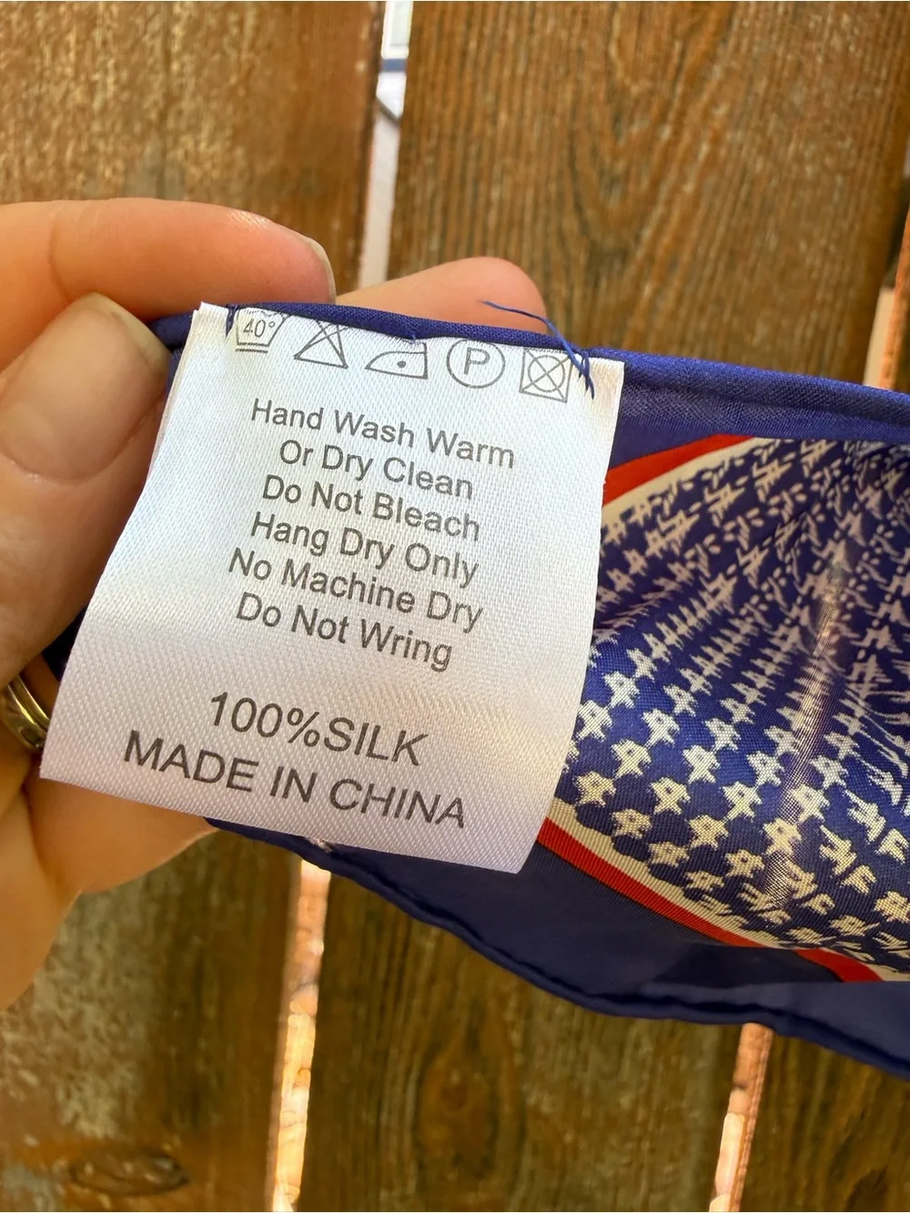 Wyoming Traders silk scarf