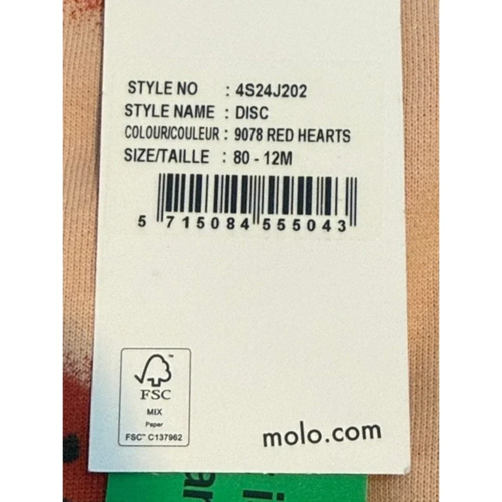Molo top ribbed neck