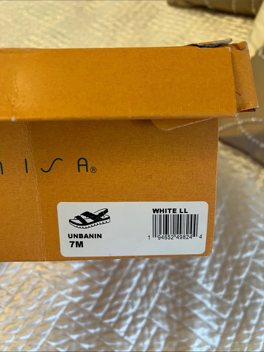 Unisa straps secure cushioned