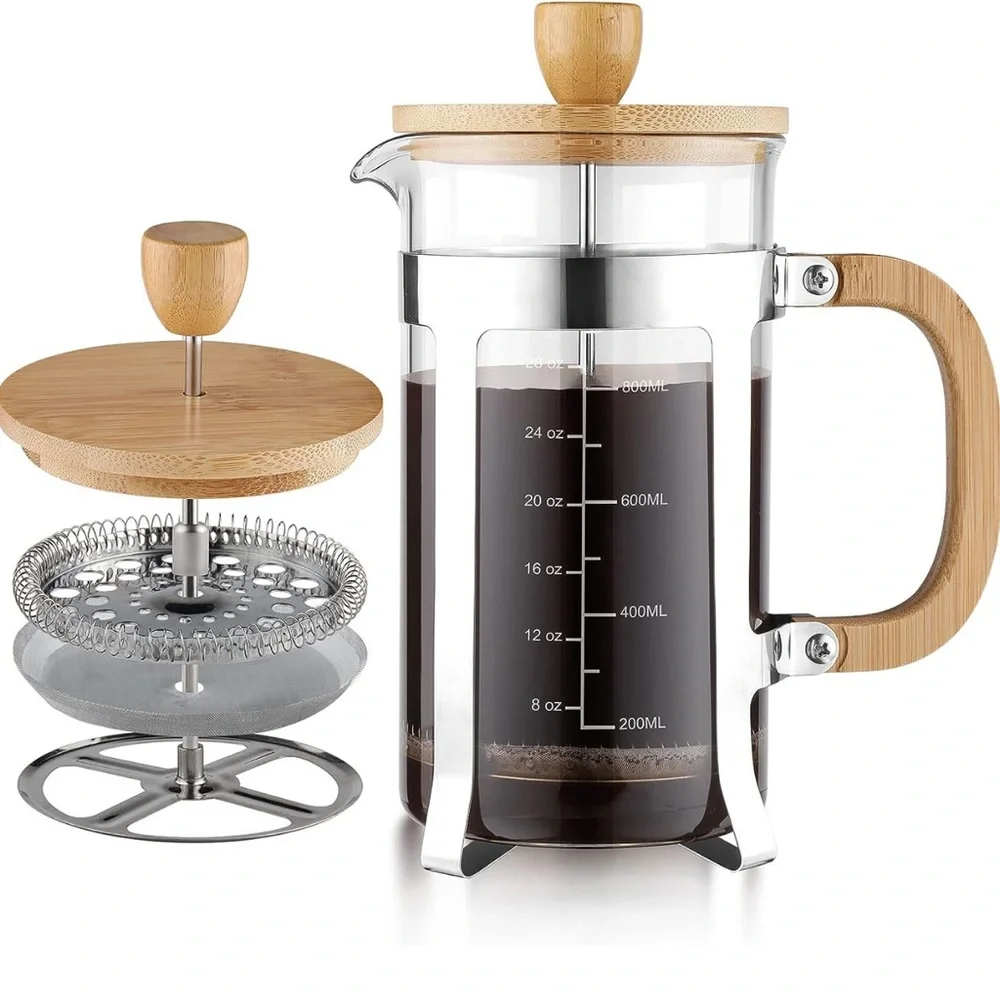 Bamboo French Press