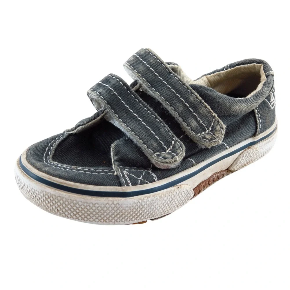 Sperry‎ Top-Sider Blue Fabric Athletic Toddler Boys Sz 6