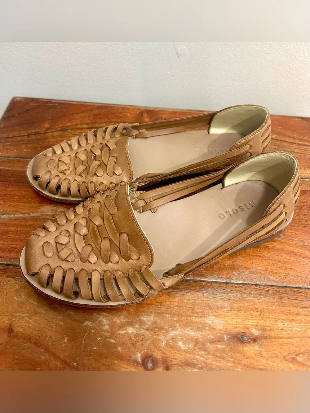 Nisolo huarache slip