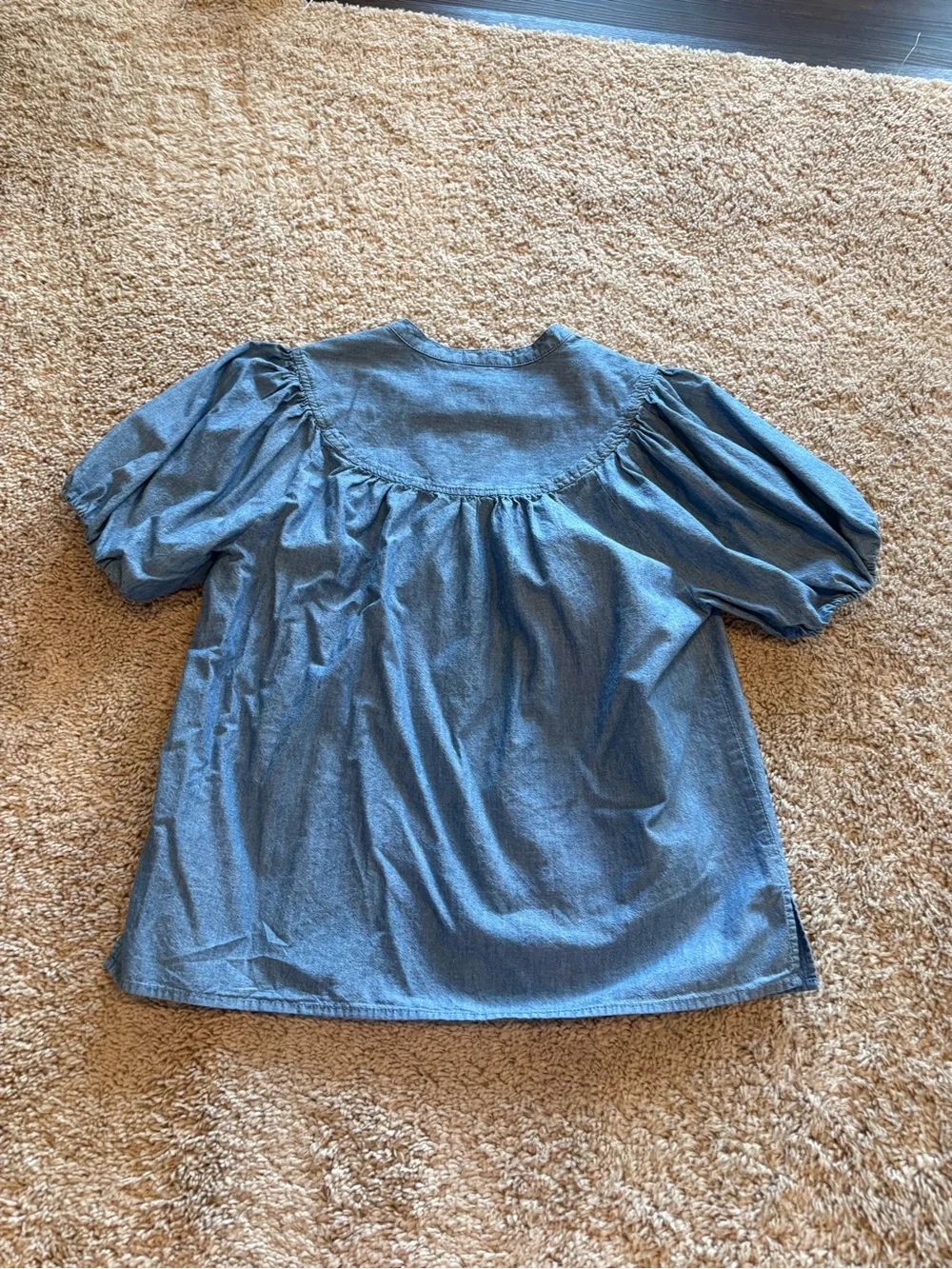 J. Crew pit chambray