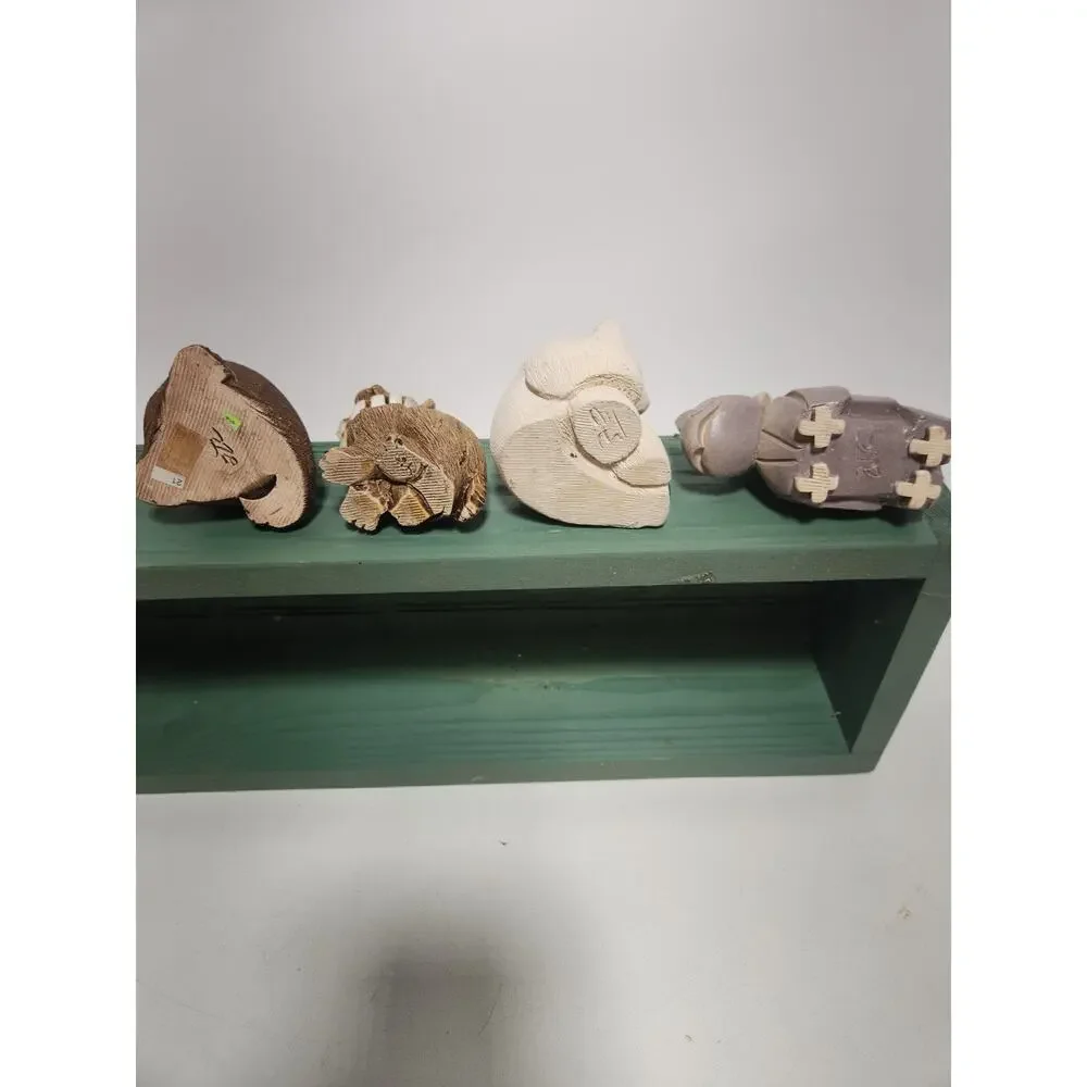 Lot of 4 Vintage Wildlife Animal Figurines