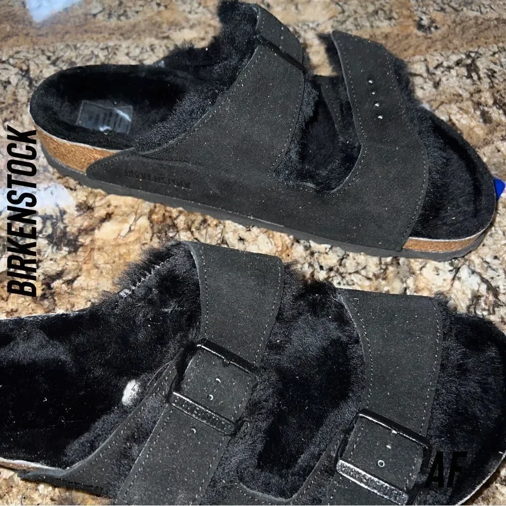 Birkenstock arizona shearling