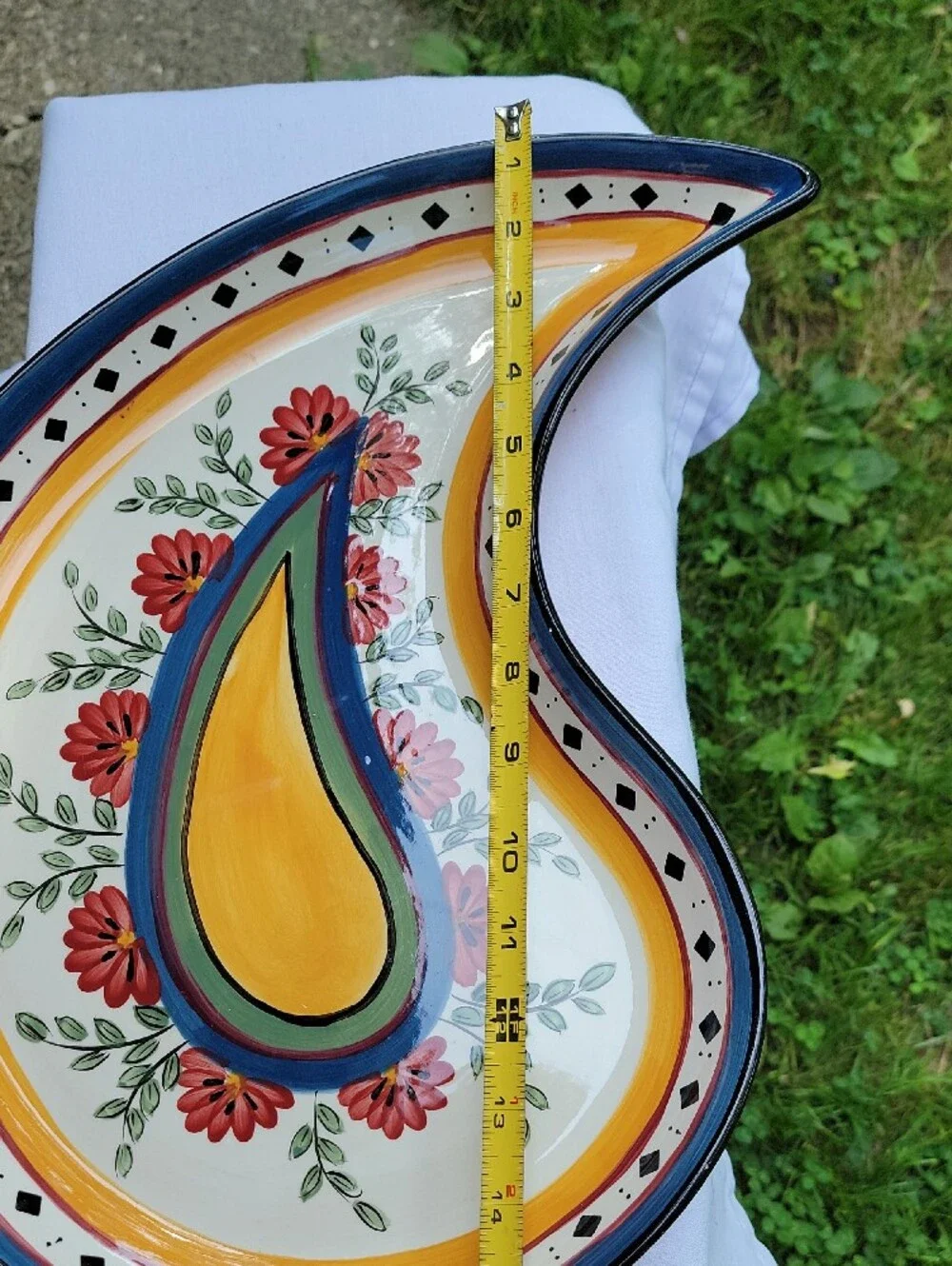 Pier 1 decorative paisley