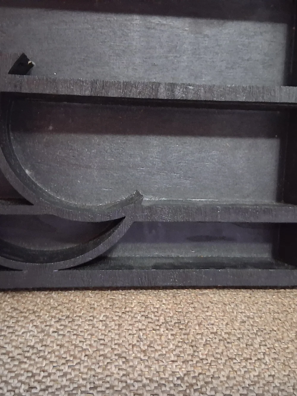 N/A black wooden