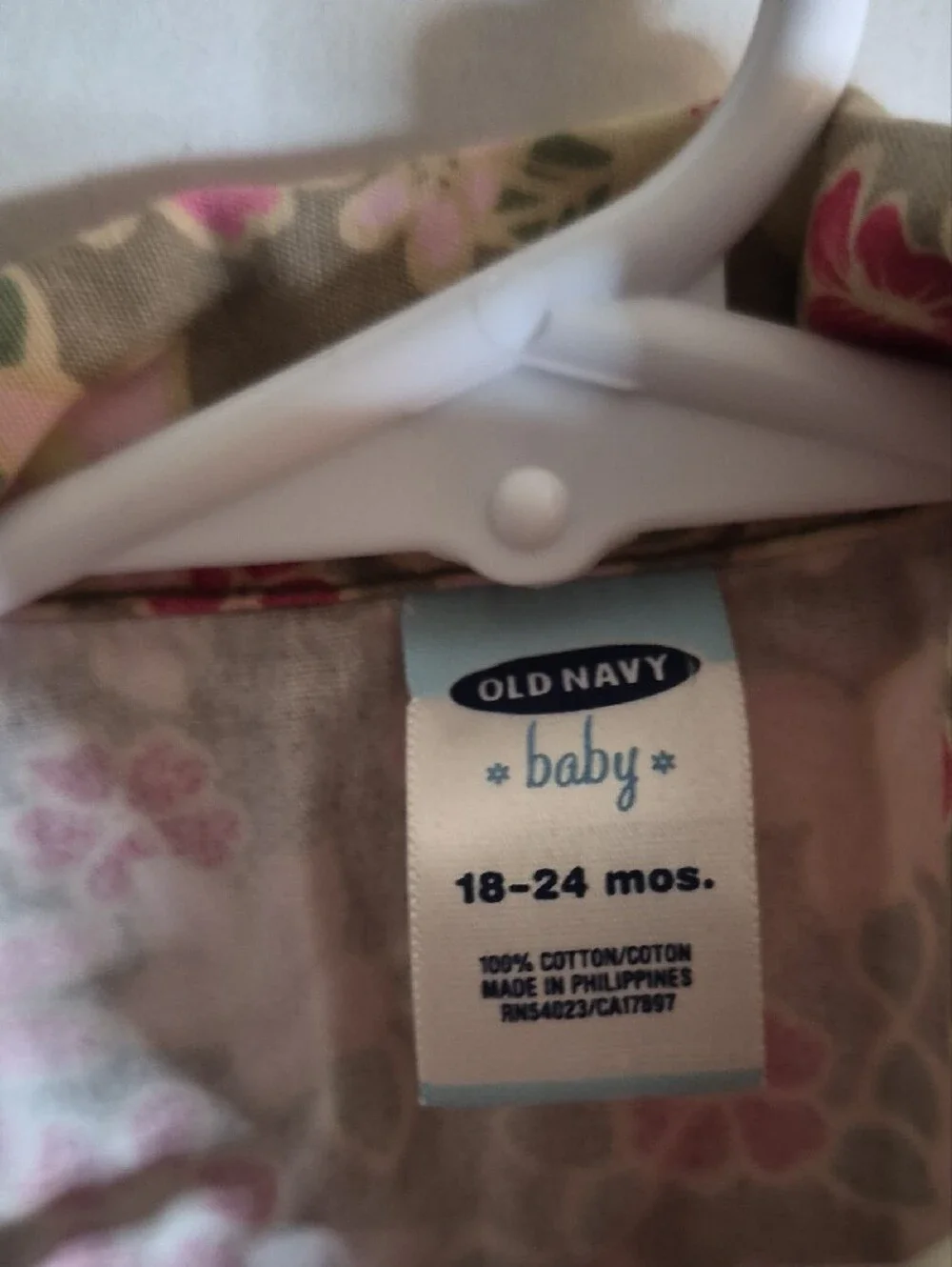 Old Navy sleeveless floral