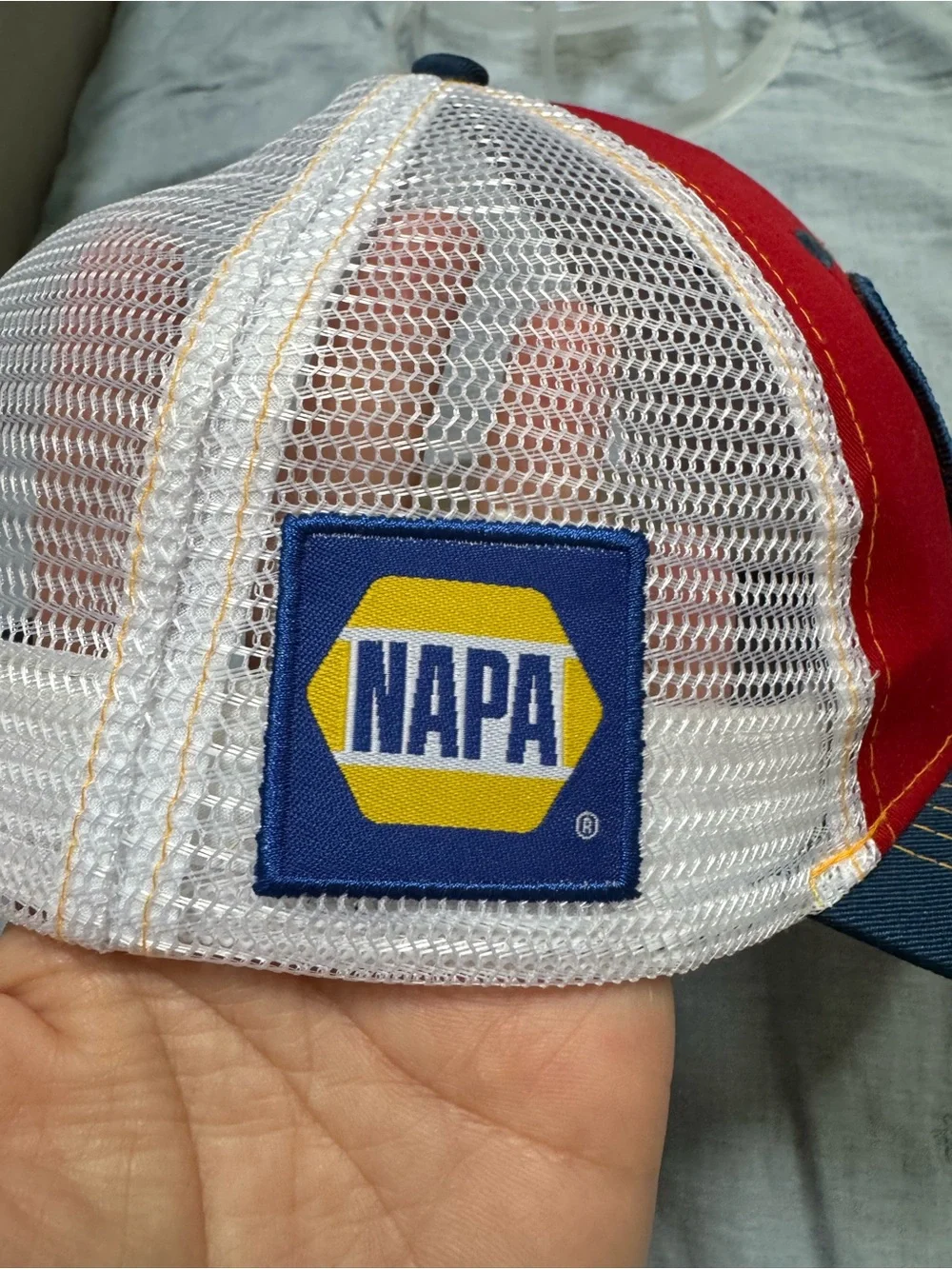 Atlanta Braves 1876 Throwback Trucker Hat - Chase Elliott x NAPA - Chop On Hat