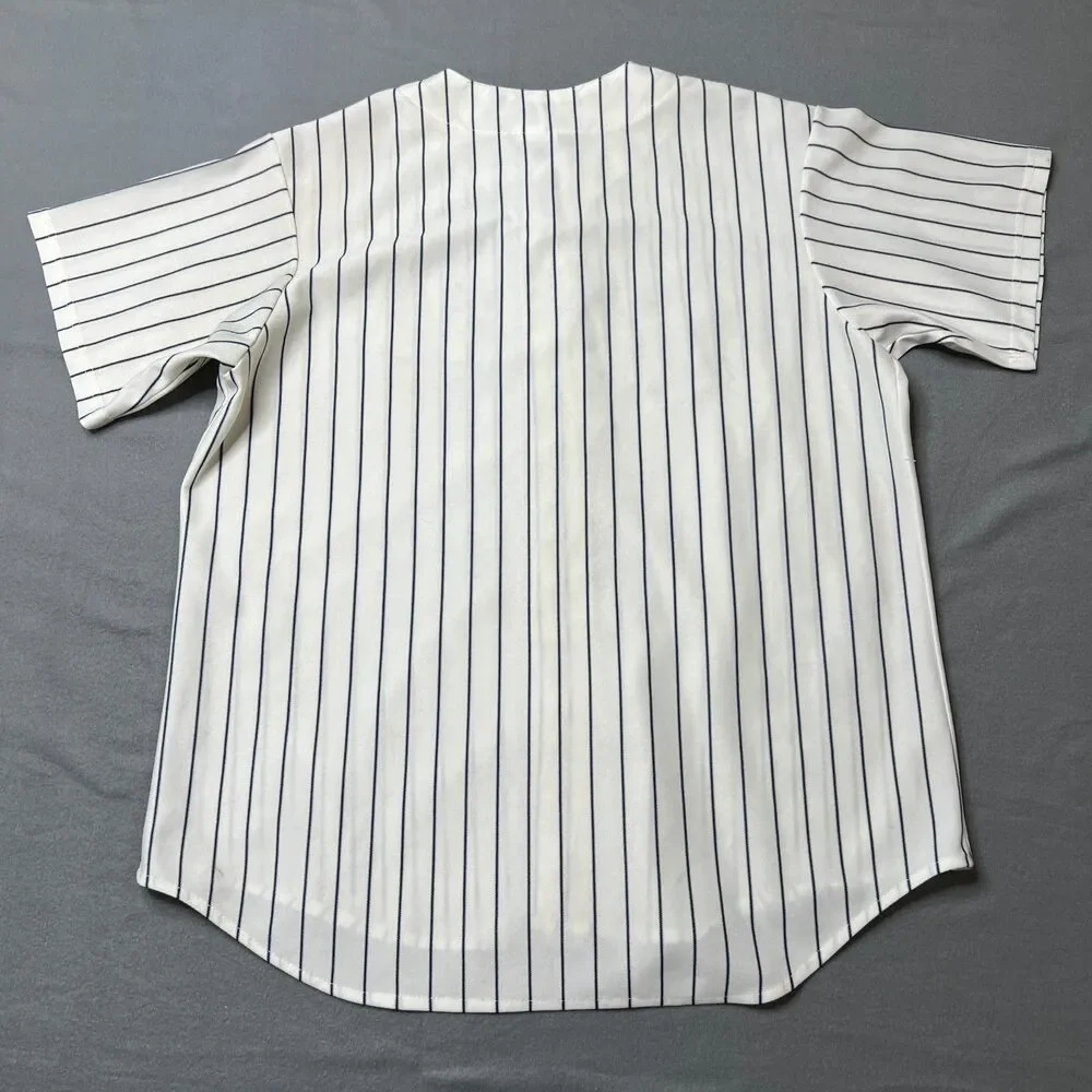 Vintage Majestic Genuine Merchandise New York Yankees Jersey Men's L White MLB