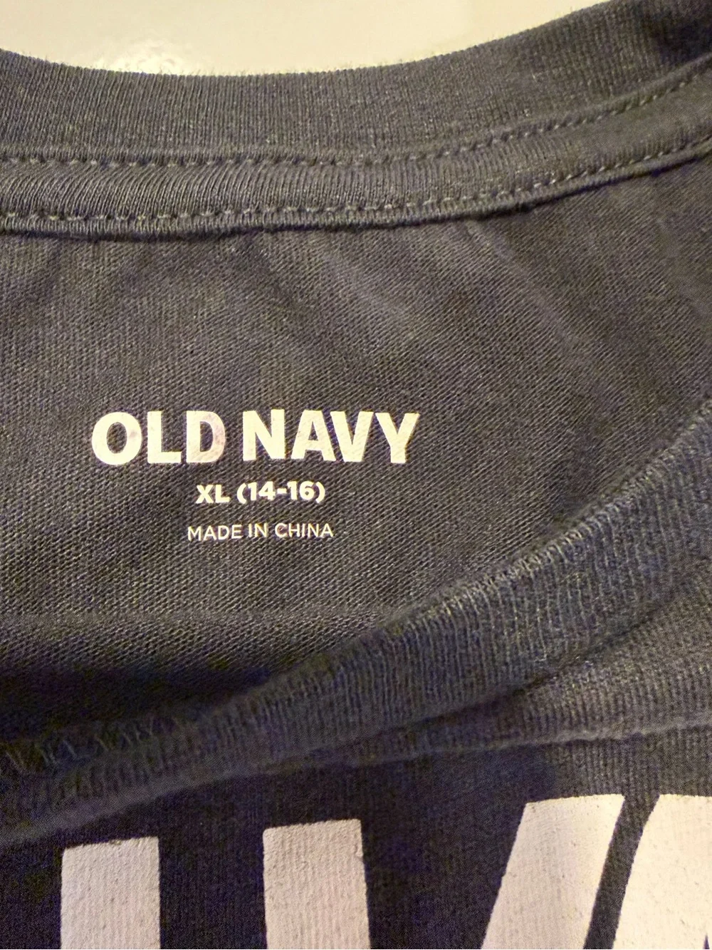 Old Navy belonging line