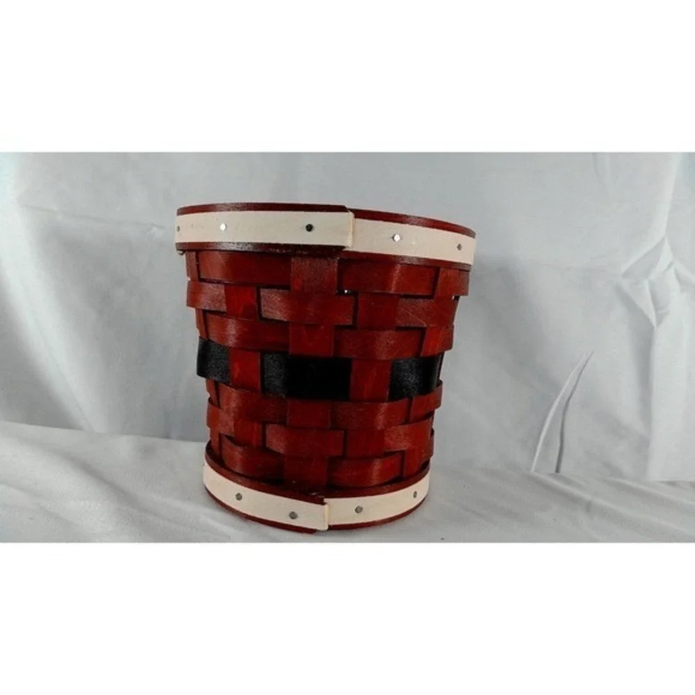 Longaberger Santa Belly Baby Basket Set - Basket and Protector -‎  New