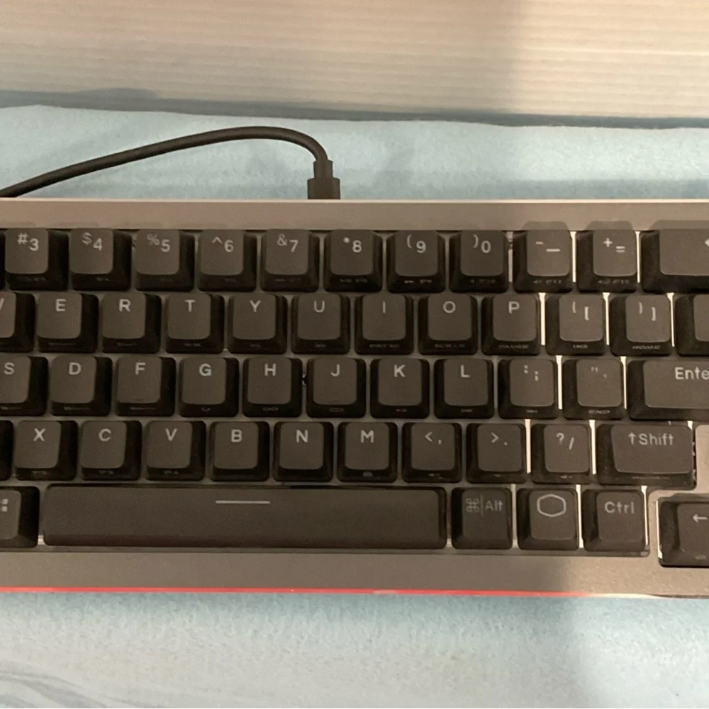 Cooler Master CK720 65% RGB Hot-Swappable Mechanical Space‎ Grey Gaming Keyboard