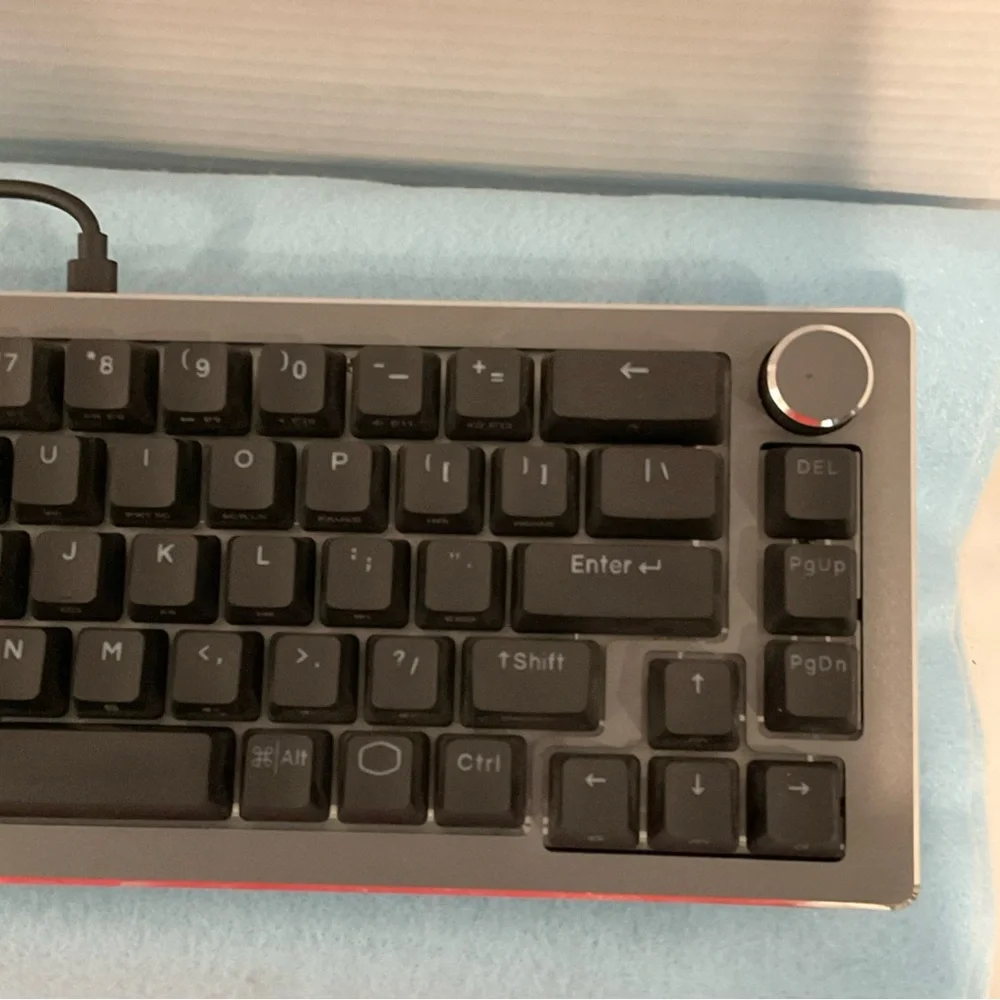 Cooler Master CK720 65% RGB Hot-Swappable Mechanical Space‎ Grey Gaming Keyboard