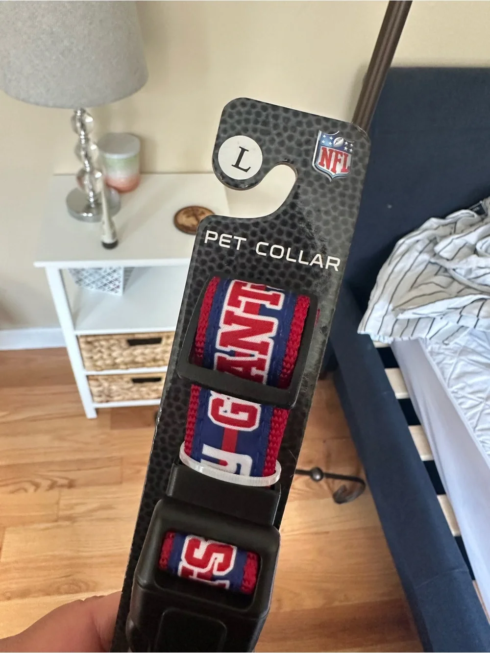 NFL NY Giants Large Pet Collar