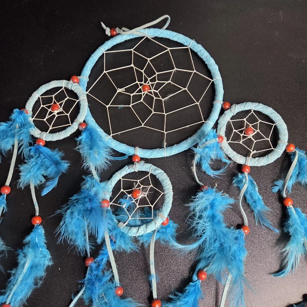 Handmade beautiful blue