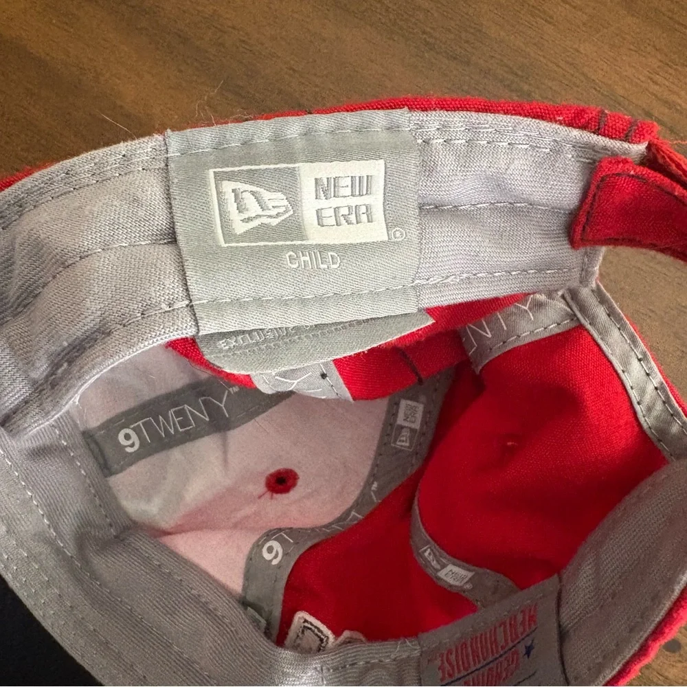 New Era vibrant red