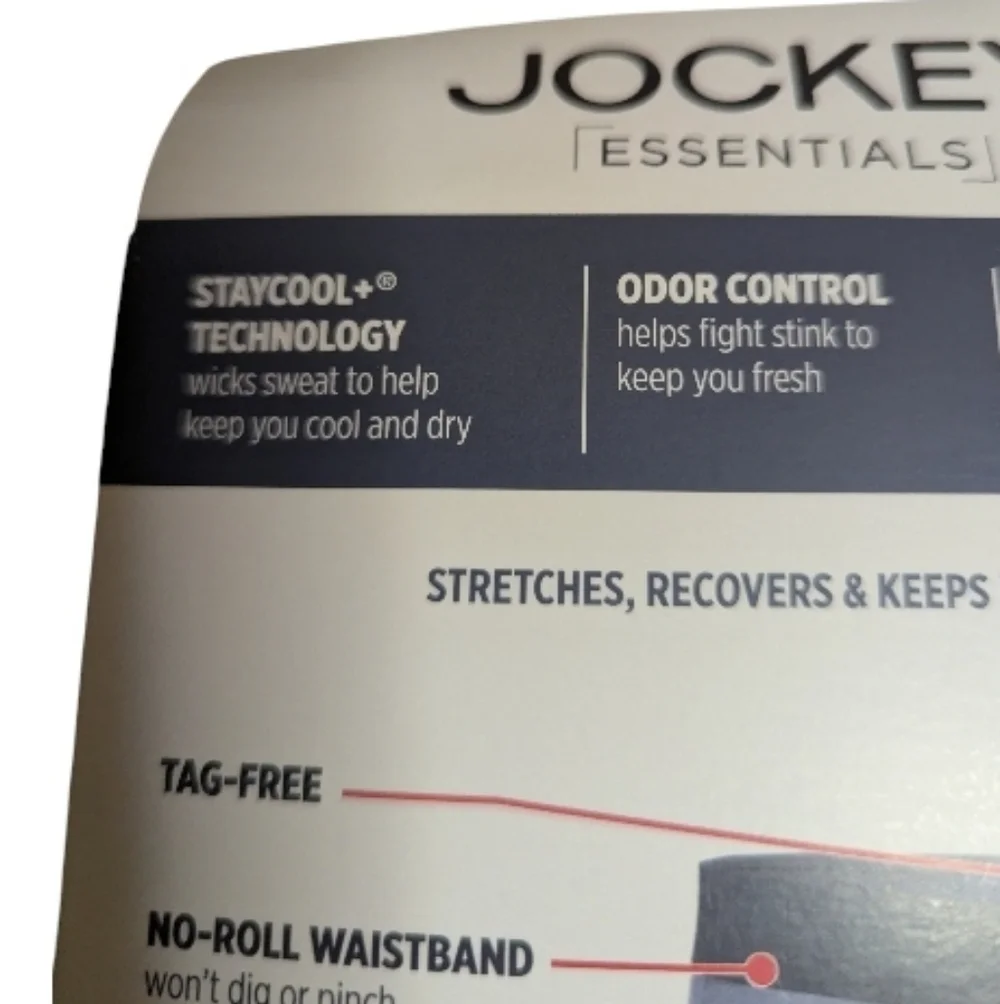 Jockey Boxer Briefs Set Of 3 sz XXL Black Microfiber Stretch