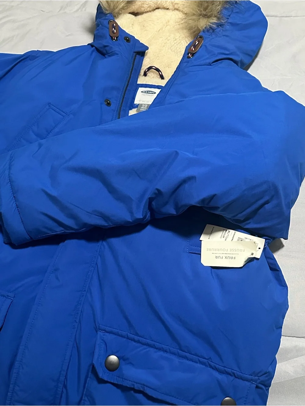 Old Navy insulated fur