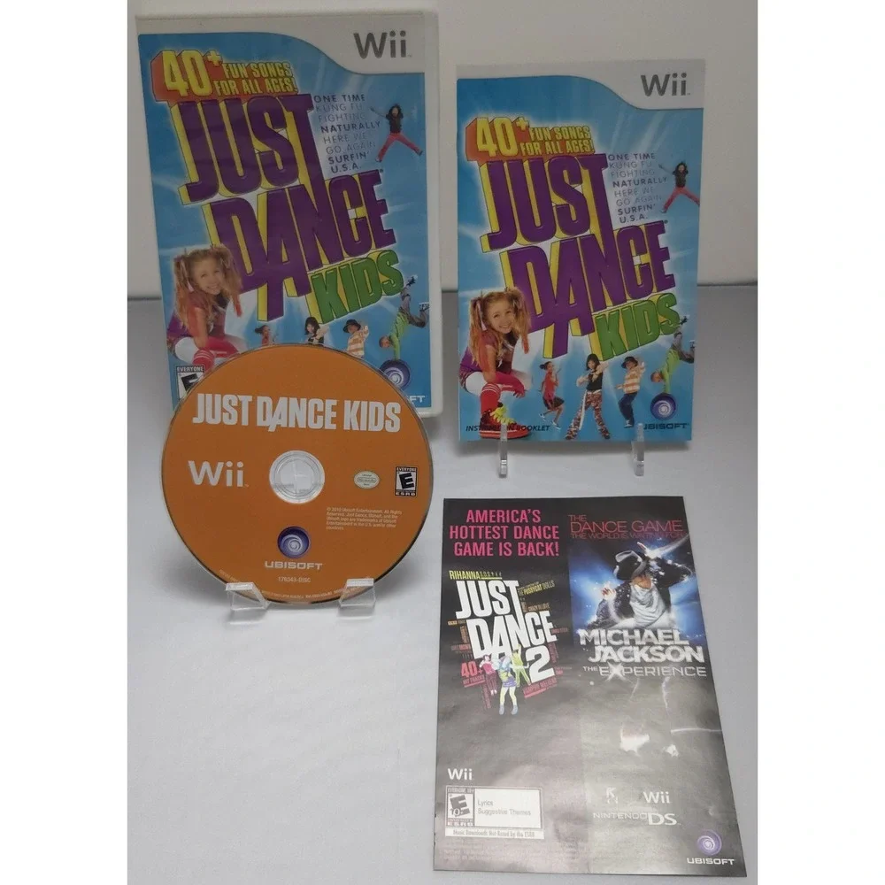 Just Dance Kids (Wii) - Tested - CIB Complete