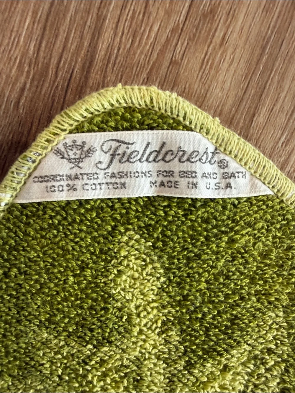 Fieldcrest floral jacquard