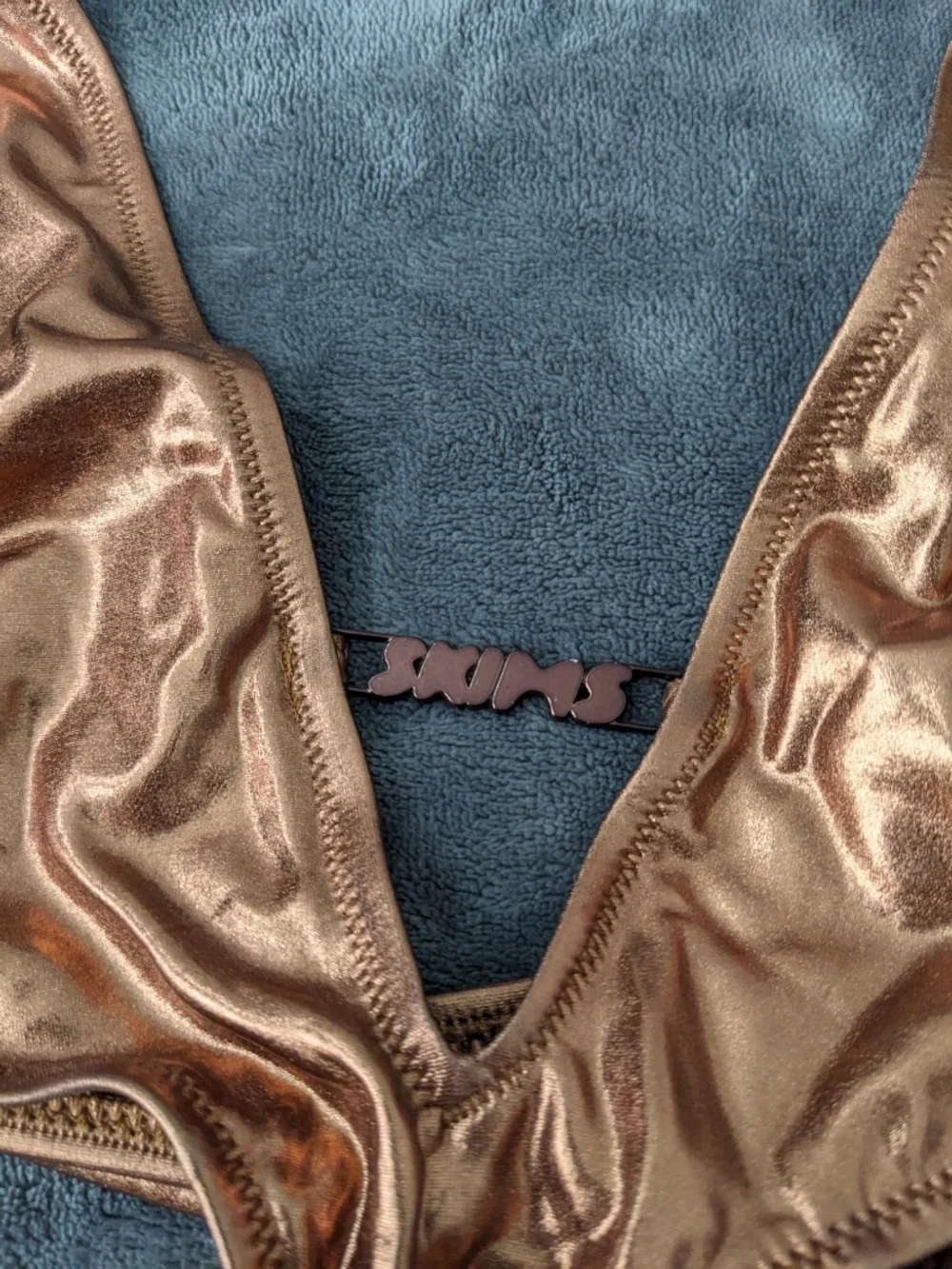 SKIMS halter monokini