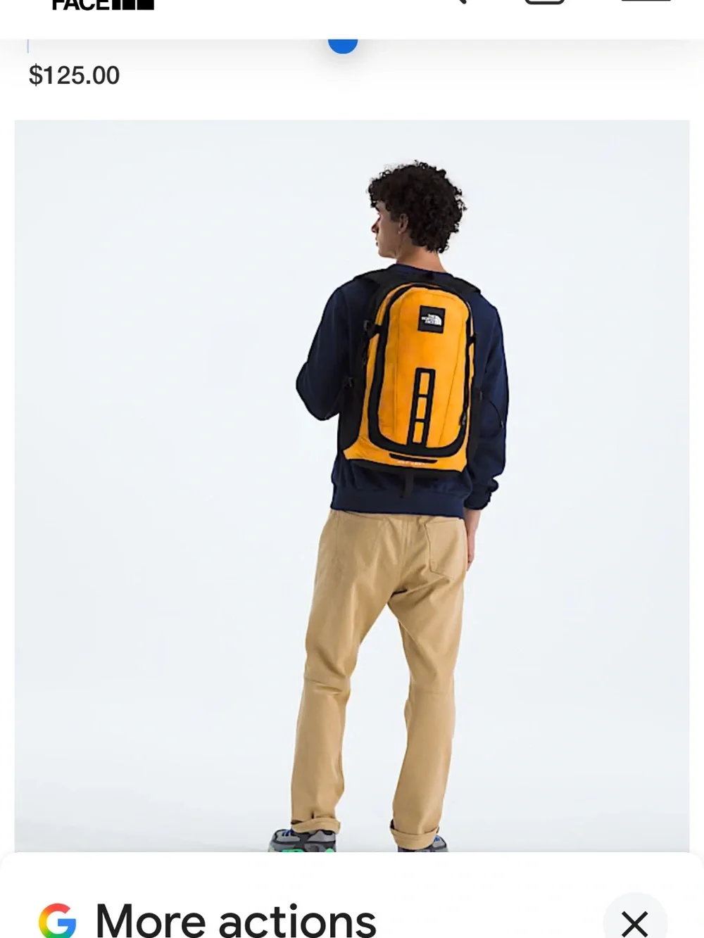 The North Face hot shot