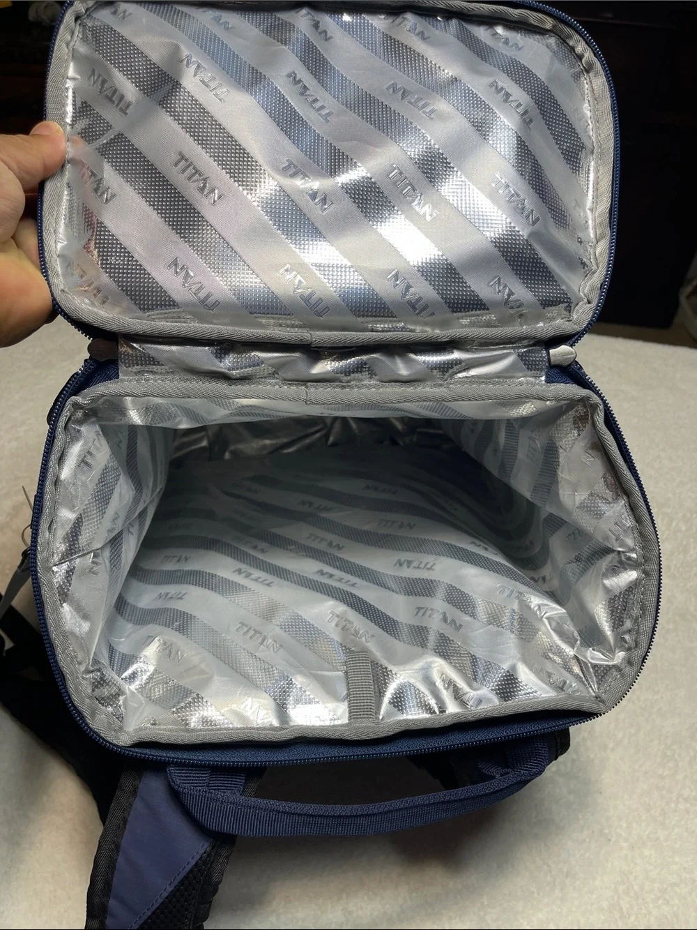 Titan by artic zone backpack navy
