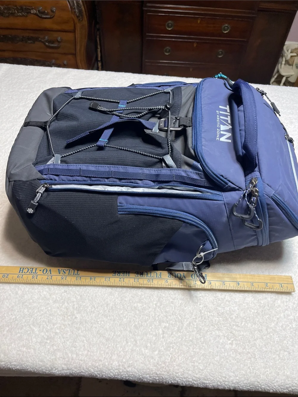 Titan by artic zone backpack navy