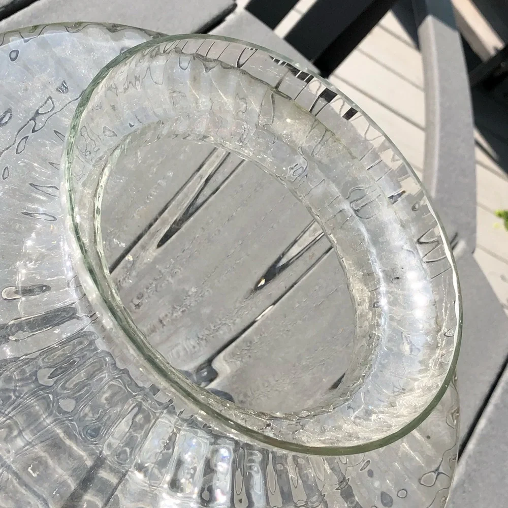 unbranded clear ribbed