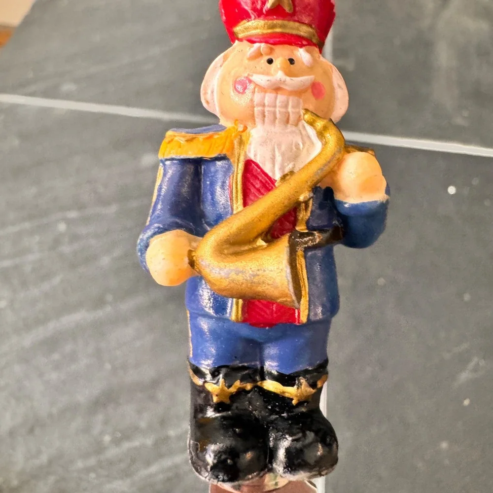 Nutcracker Musician Spreader Knife Christmas Holiday Festive Kitchen Serving‎