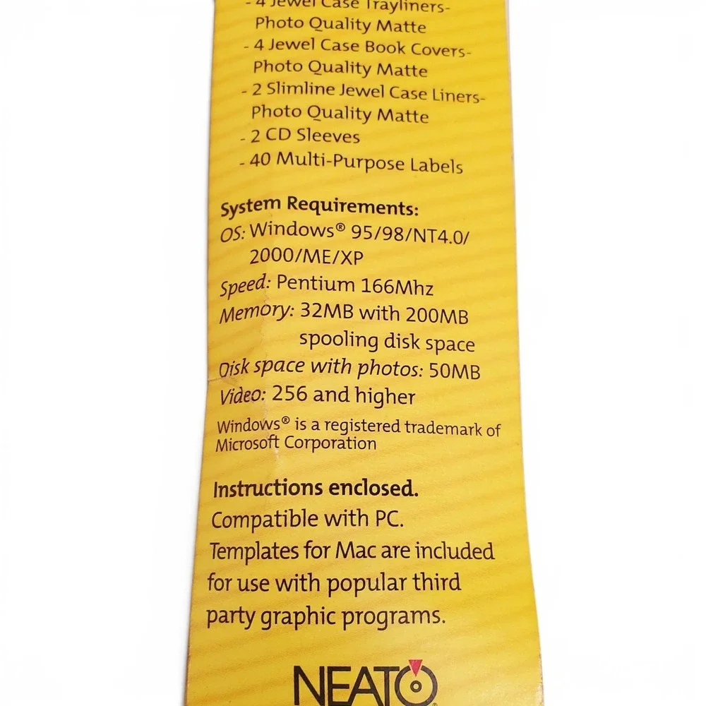 Fellowes neato cd