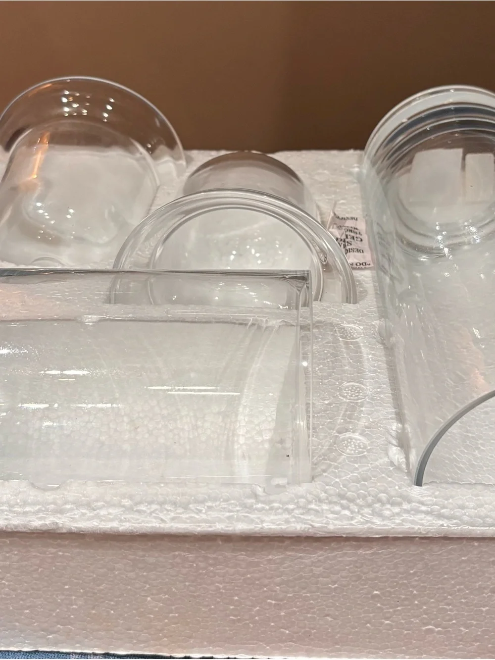 Yankee Candle Clear Glass Votive Holders Set