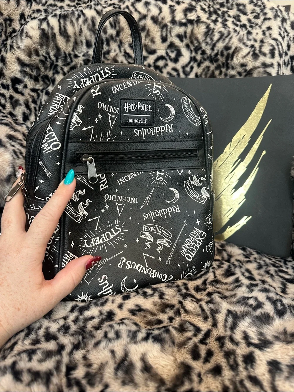 Loungefly black mini