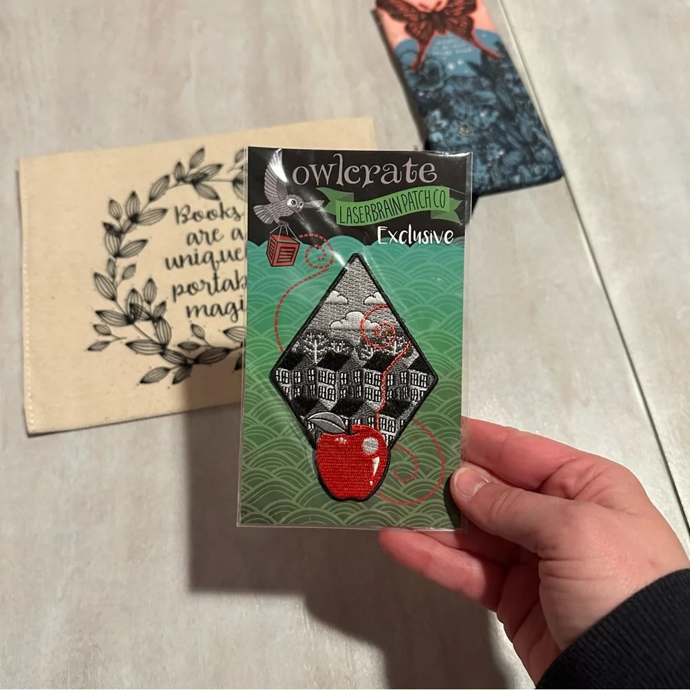 Owlcrate canvas pouch
