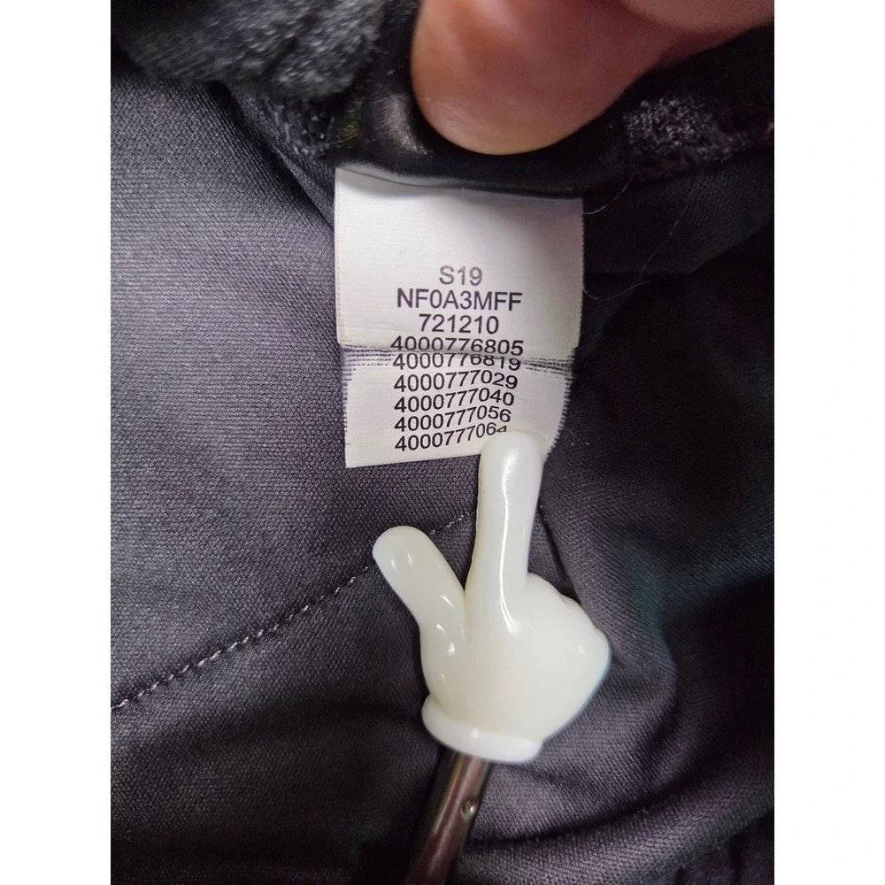 The North Face Mountain Sweatshirt Pullover‎ Mens S Gray Snap Neck NF0A3MFF