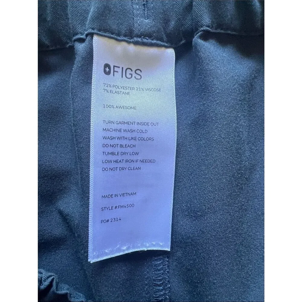 EUC FIGS Scrub Pants PO 2314 Night Sky in Size M